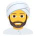 👳‍♂️ man wearing turban display on JoyPixels